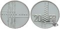 20 Franken Silbermünze 1992 Gertrud Kurz