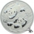 China 10 Yuan 2022 Panda - Feinsilber 0.999