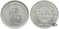 2 Franken 1940 B | Silbermünze in sehr gutem Zustand