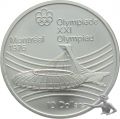 Kanada 10 Dollars 1976 Olympiade Silber