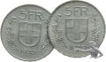 5 Franken 1935 &amp; 1939 B Tell | QUALITÄT - GÜNSTIGES ANGEBOT !