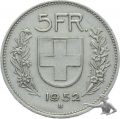 5 Franken 1952 B | BILLIG !!!