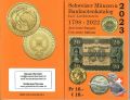 Münzenkatalog Schweiz 2023 inkl. Liechtenstein | Münzen Banknoten Kantonsmünzen Goldmünzen Gedenkmünzen