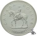 Kanada Gedenkmünze 1 Dollar 1973 Mounty