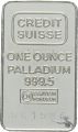 1 Unze Palladium (31.1 Gramm )999.5 - Credit Suisse