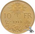 10 Franken 1915 B Gold Vreneli Goldvreneli