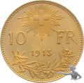 10 Franken 1913 B Gold Vreneli Goldvreneli