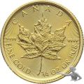 1/4 Unze Feingold - Kanada Maple Leaf zu 10 Dollars 2022