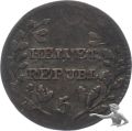 Helvetische Republik 1/2 Batzen zu 5 Rappen 1803