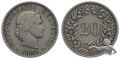 20 Rappen 1884 B