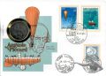 5 Franken 1984 Auguste Piccard, stempelglanz, Numisbrief