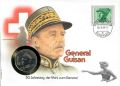 5 Franken 1989 General Guisan, stempelglanz, Numisbrief