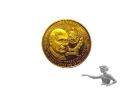 Medaille Russland 21.12.1991 Ende Der UDSSR - Michail Gorbatschow vergoldet