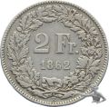 2 Franken 1862