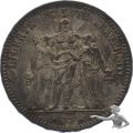 Frankreich 5 Francs 1877