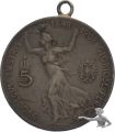 Oesterreich 5 Kronen 1908 Silber
