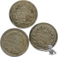 Niederlande 10 Cents 1921 + 1926 + 1928 Silber