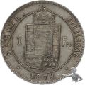 Ungarn Forint 1879 Silber