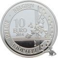 Belgien Silber 10 Euro 2014