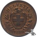 1 Rappen 1880 Topstück