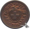 1 Rappen 1895 Topstück