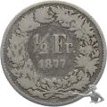 1/2 Franken 1877