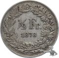 1/2 Franken 1878 -ss