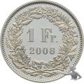 1 Franken 2008 Top Stempelglanz