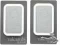 1 Stk. Silberbarren 50 Gramm Valcambi Originalverpackt