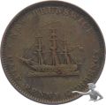 Kanada 1/2 Penny 1854 Victoria New Brunswick
