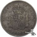 Spanien 5 Pesetas 1898 Alfonso XIII Silber
