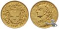 20 Franken 1947 B Goldvreneli Gold Vreneli