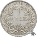 Kaiserreich 1 Mark 1914, 5.5 g Silber, vzgl