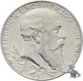 2 Mark 1902 Baden Silber Kaiserreich Friedrich Grossherzog