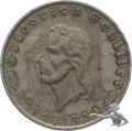 3. Reich 2 Mark 1934 F Friedrich Schiller