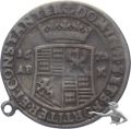 Mansfeld-Eisleben 2/3 Thaler 1672 Hans Georg III., 1647-1710
