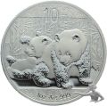 China Panda 2010 - Silbermünze zu 1 Unze 999 Silber
