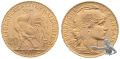 Frankreich 20 Francs 1912 COQ, 6.45 gr. 0.900 Gold 21 mm