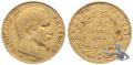 Frankreich 20 Francs 1856 Napoleon, 6.45 gr. 0.900 Gold 21 mm