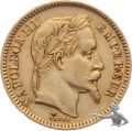 Frankreich 20 Francs 1862 A - Gold, 6.45 Gramm