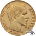 Frankreich 20 Francs 1857 A - Gold, 6.45 Gramm