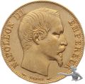 Frankreich 20 Francs 1854 A - Gold, 6.45 Gramm