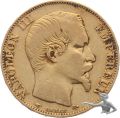 Frankreich 20 Francs 1855 A - Gold, 6.45 Gramm