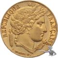 Frankreich 20 Francs 1851 A - Gold, 6.45 Gramm