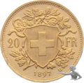 20 Franken 1897 Goldvreneli Gold