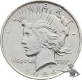 USA 1 Dollar 1924 Phiadelphia Silber