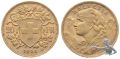 20 Franken 1903 B, Goldvreneli Gold, RAR