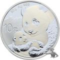 China Panda 2019 - Silbermünze zu 30 Gramm 999 Silber - Originalverkapselt