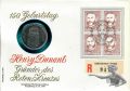 Numisbrief mit 5 Franken 1978 Henry Dunant