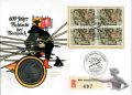 Numisbrief mit 5 Franken 1986 Schlacht bei Sempach